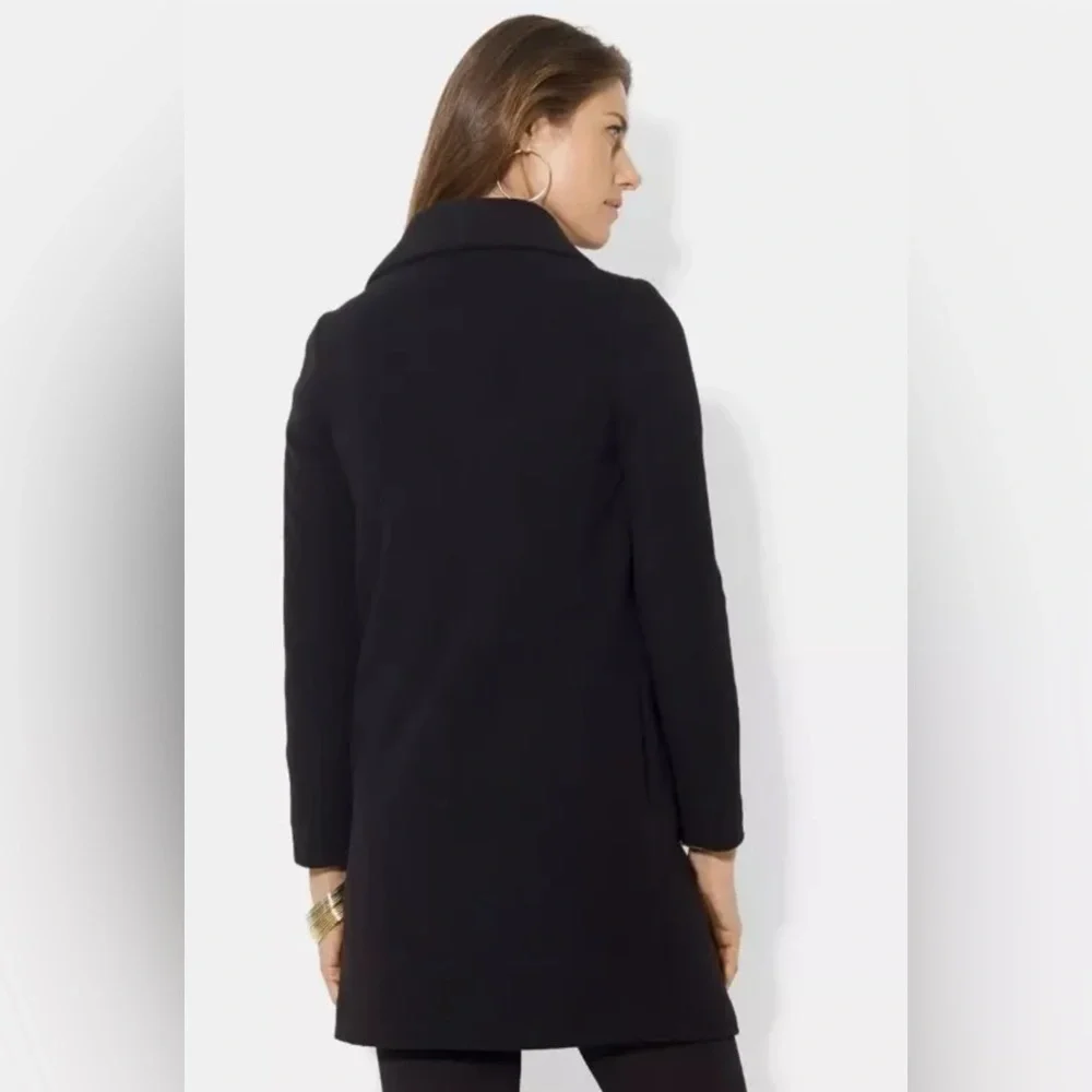 Ralph Lauren Buckle Closure wool Coat, size 8 - Picture 2 of 10